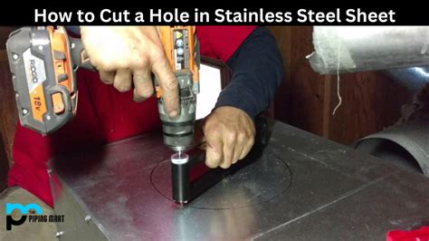 1.5 hole in sheet metal how cut|punching holes in sheet metal.